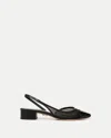 VERONICA BEARD CECILE MESH CAP-TOE SLINGBACK