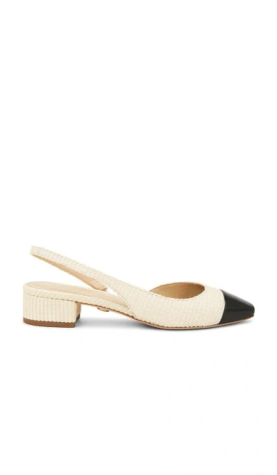 Veronica Beard Cecile Sling Black In Neutral