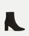 Veronica Beard 76mm Cera Block-heel Boots In Black