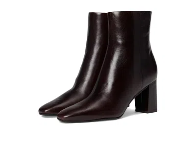 Veronica Beard Cera Zip Short Boots In Purple