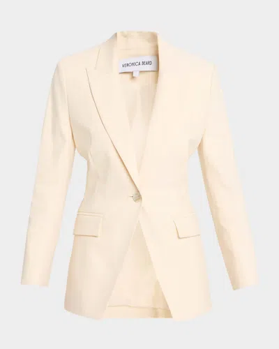 Veronica Beard Chandler Dickey Jacket In Neutral