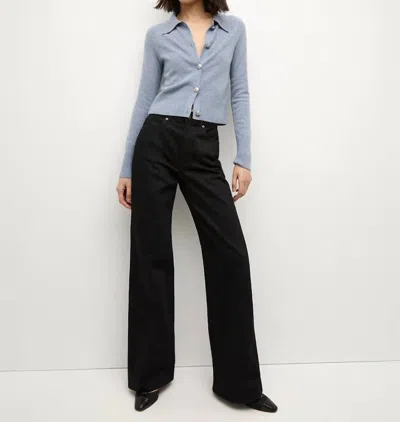 Veronica Beard Cheshire Cashmere Cardigan In Smokey Blue