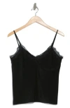 Veronica Beard Ciarlo Eyelash Lace Silk Blend Camisole In Black