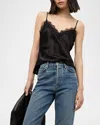 Veronica Beard Ciarlo Lace-trim Tank In Black