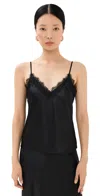 Veronica Beard Ciarlo Lace-trim Tank In Black