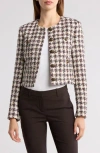 Veronica Beard Cirtane Tweed Jacket In Ecru Multi