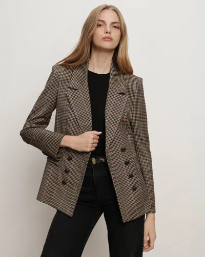 Veronica Beard Claude Dickey Jacket In Brown