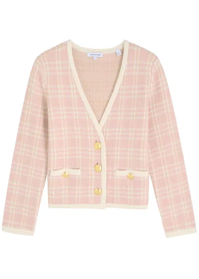 VERONICA BEARD VERONICA BEARD CLAUDINE CHECKED COTTON-BLEND JACKET