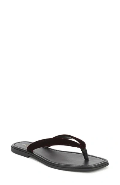 Veronica Beard Clea Flip Flip In Brown