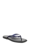 Veronica Beard Clea Jelly Flip-flop Sandal In Black