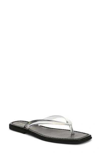 Veronica Beard Clea Flip Flop In Clear