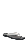 Veronica Beard Clea Flip Flop In Coconut