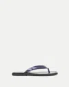 Veronica Beard Clea Jelly Flip-flop Sandal In Blue