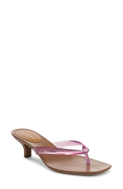 Veronica Beard Clea Jelly Sandal In Pink