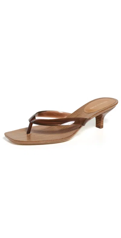 Veronica Beard Clea Jelly Sandals Hazelwood In Multi