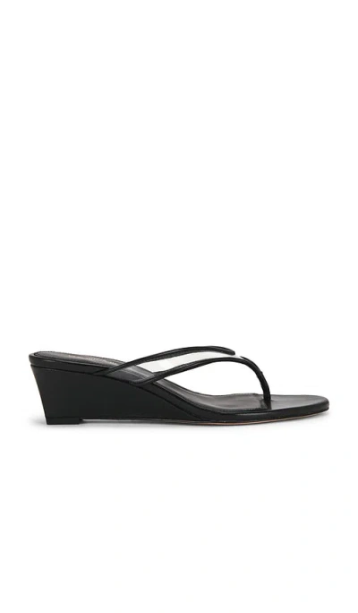 Veronica Beard Clea Wedge Sandal In Black