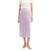 Veronica Beard Clover Midi Skirt In Soft Lilac In Purple