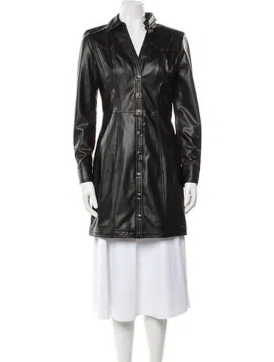 Pre-owned Veronica Beard Coat In Black