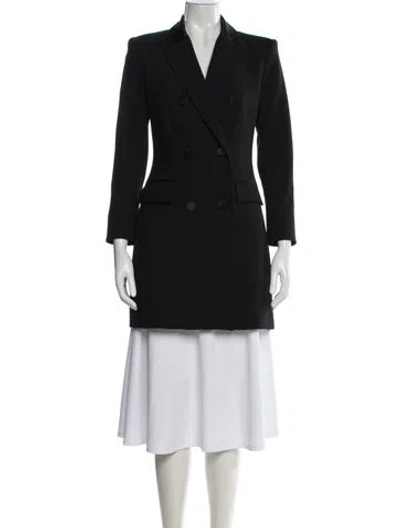 Pre-owned Veronica Beard Coat In Black