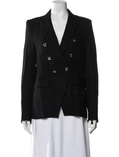 Pre-owned Veronica Beard Coat In Black