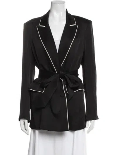 Pre-owned Veronica Beard Coat In Black