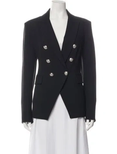 Pre-owned Veronica Beard Coat In Black