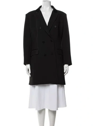 Pre-owned Veronica Beard Coat In Black