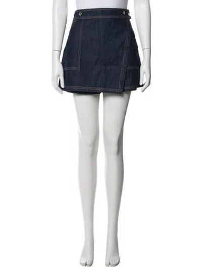 Pre-owned Veronica Beard Coat In Blue