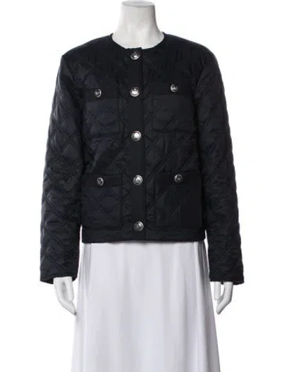 Pre-owned Veronica Beard Coat In Blue