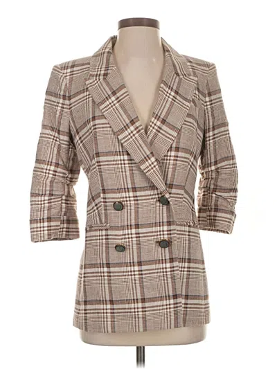 Pre-owned Veronica Beard Coat In Brown