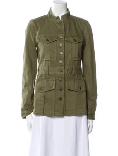 Pre-owned Veronica Beard Coat In Green