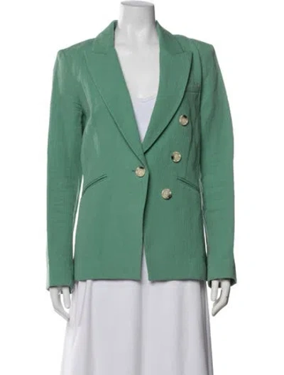 Pre-owned Veronica Beard Coat In Green