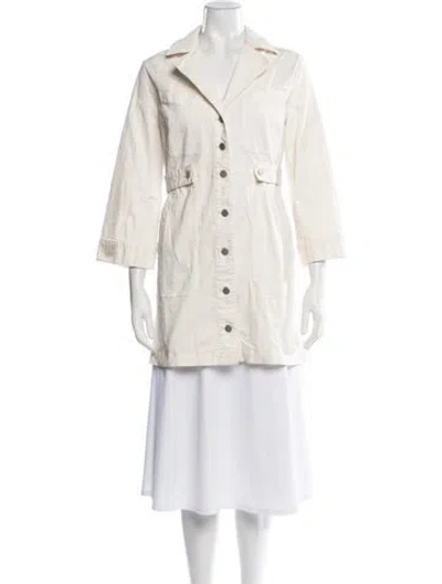 Pre-owned Veronica Beard Coat In Neutrals