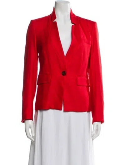 Pre-owned Veronica Beard Coat In Red