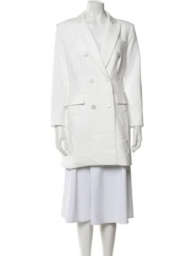 Pre-owned Veronica Beard Coat W/ Tags In White