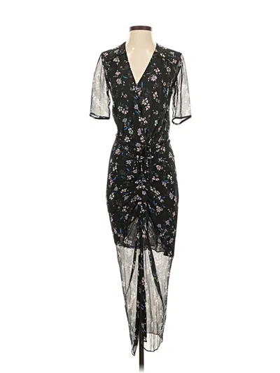 Pre-owned Veronica Beard Cocktail Dress In Black