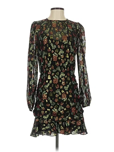 Pre-owned Veronica Beard Cocktail Dress In Black