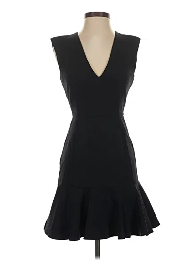 Pre-owned Veronica Beard Cocktail Dress In Black