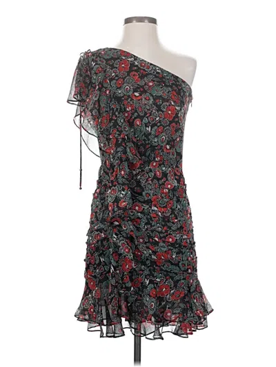 Pre-owned Veronica Beard Cocktail Dress In Black