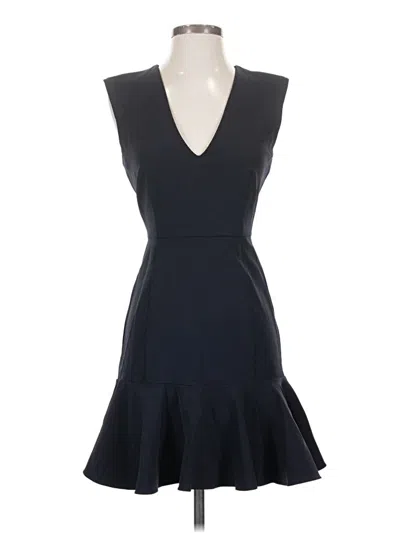 Pre-owned Veronica Beard Cocktail Dress In Black