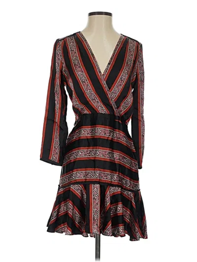 Pre-owned Veronica Beard Cocktail Dress In Black