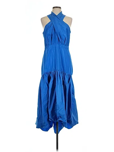 Pre-owned Veronica Beard Cocktail Dress In Blue
