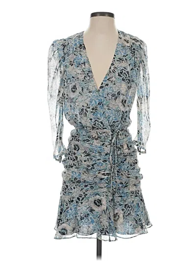 Pre-owned Veronica Beard Cocktail Dress In Blue