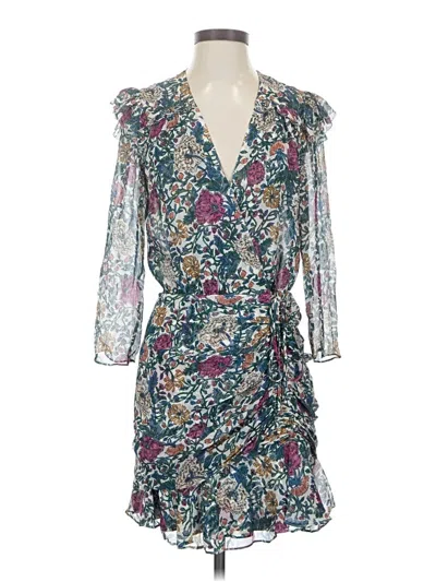 Pre-owned Veronica Beard Cocktail Dress In Blue