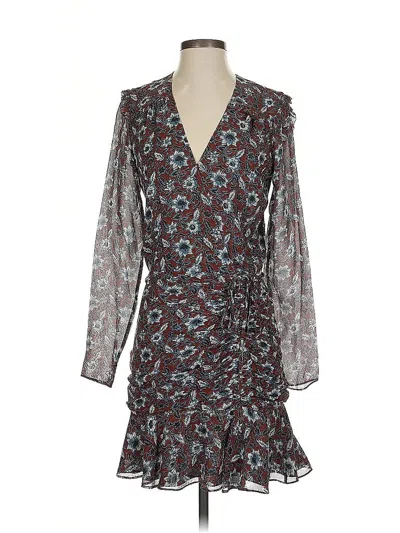 Pre-owned Veronica Beard Cocktail Dress In Brown
