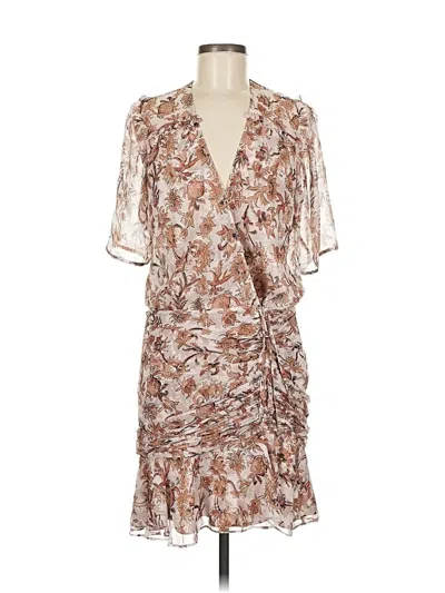 Pre-owned Veronica Beard Cocktail Dress In Brown
