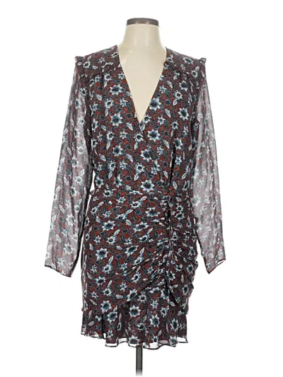 Pre-owned Veronica Beard Cocktail Dress In Brown