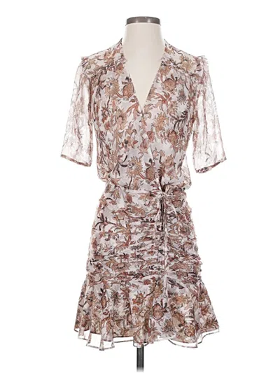 Pre-owned Veronica Beard Cocktail Dress In Brown