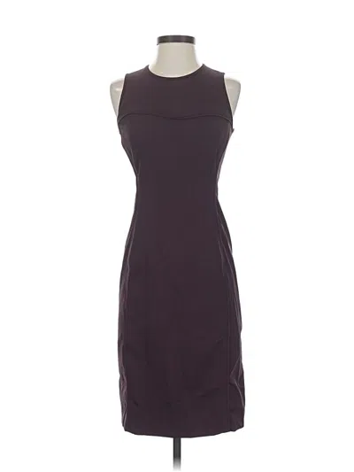 Pre-owned Veronica Beard Cocktail Dress In Burgundy