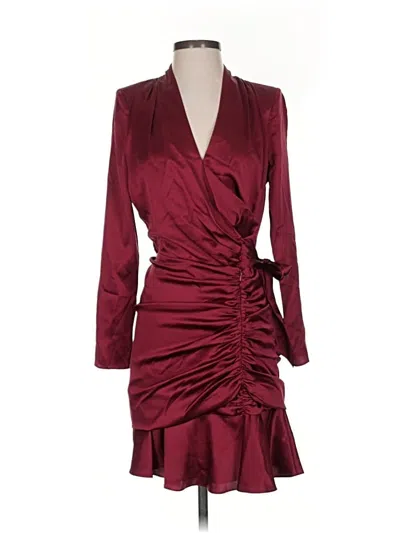 Veronica Beard Cocktail Dress In Burgundy